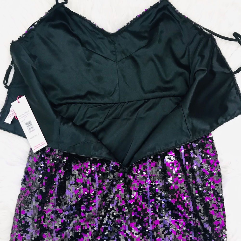 Parker Joanie Sequined Mini Dress - Picture 11 of 15
